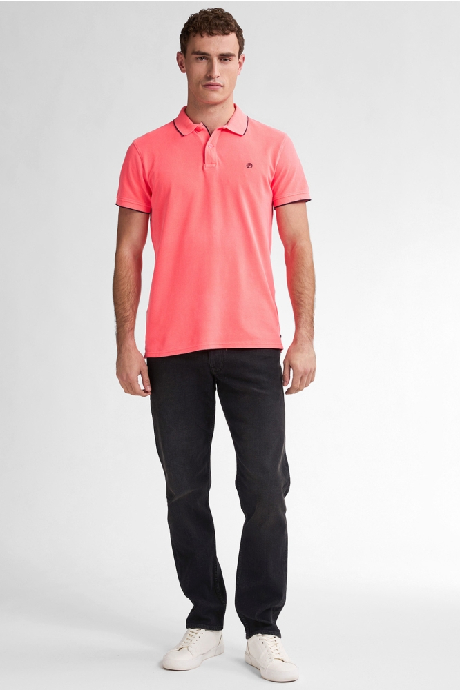 KLASSIEKE POLO WAVE M ROS POL003 3099 FIERY CORAL